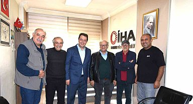 Tarih Derneği'nden İHA'ya nezaket ziyareti