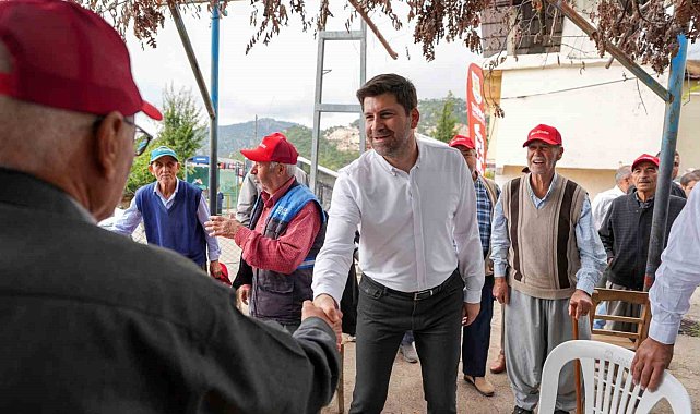 Tarsus'ta Başkan Boltaç kırsal mahallelerde çalışmaları yerinde inceledi