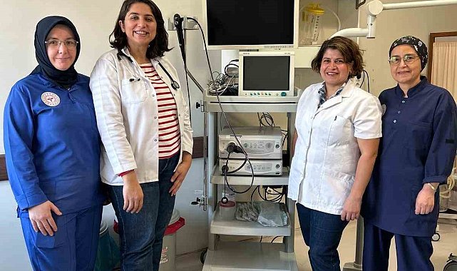 Tavas Devlet Hastanesinde bronkoskopi işlemleri başladı