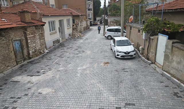 Tavas'ta Orta Mahallesi'nin altyapı ve yolları yenilendi
