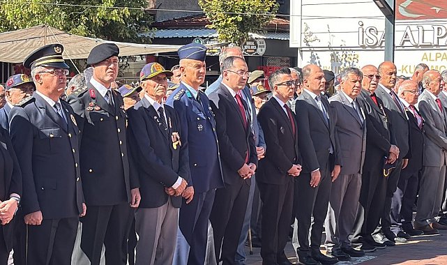 Tavşanlı'da 19 Eylül Gaziler Günü törenle kutlandı