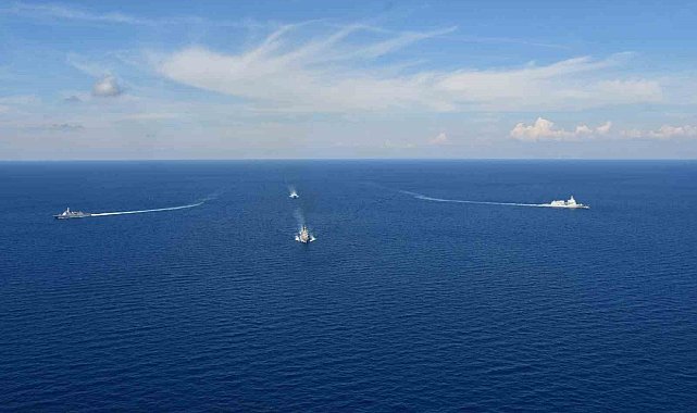 TCG Burgazada korveti NATO Daimî Deniz Görev Grubu-2'ye katıldı