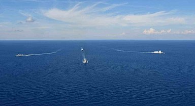 TCG Burgazada korveti NATO Daimî Deniz Görev Grubu-2'ye katıldı