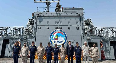 TCG Kemalreis fırkateyni Suudi Arabistan'da