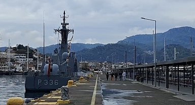 TCG Zıpkın Marmaris'te halkın ziyaretine açıldı