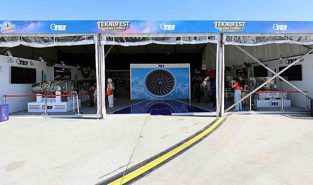 TEI, millî havacılık motorlarıyla TEKNOFEST Güneydoğu Şanlıurfa'da