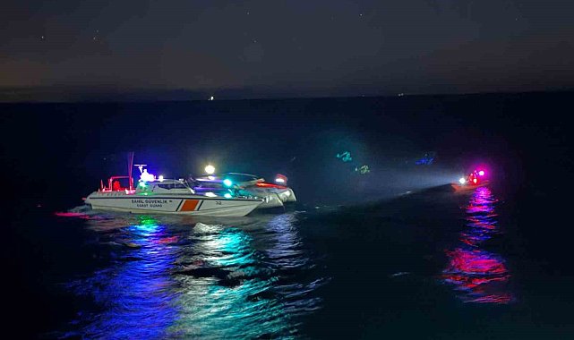 Tekirdağ açıklarında motoryat yangını: 2 kişi kurtarıldı