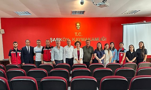 Tekirdağ'a özgü Şarköy zeytinyağı için saha çalışması gerçekleştirildi