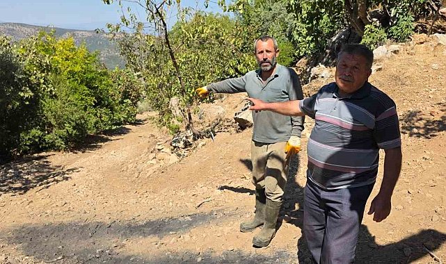 Tire'de bitmeyen yol çilesi: Mahalleli can güvenliğinden endişeli