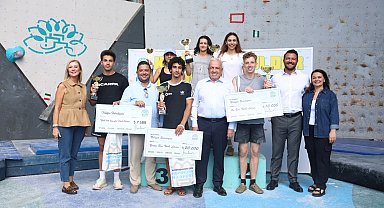 Tırmanış tutkunları Nilüfer'de buluştu
