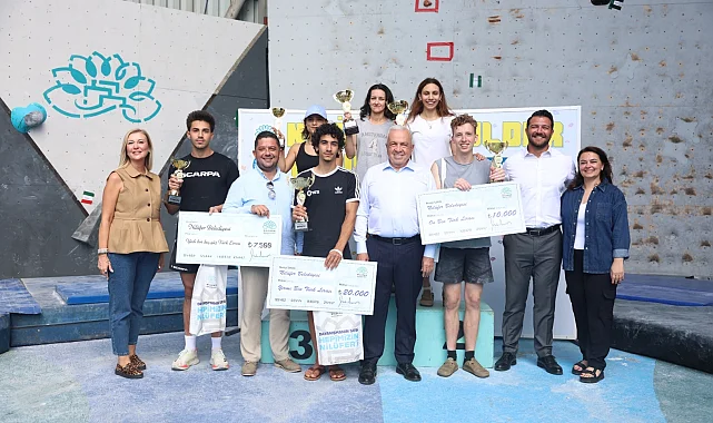 Tırmanış tutkunları Nilüfer'de buluştu