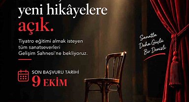 Tiyatro hayali kuranlara Gelişim Sahnesi kapılarını açıyor