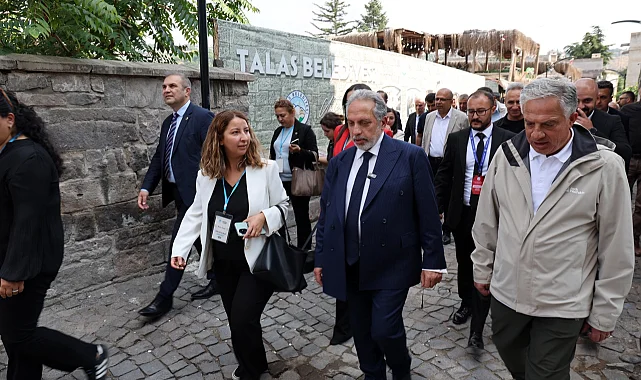 TKB üyelerinden Kayseri Talas Osmanlı Sokağı'na övgü
