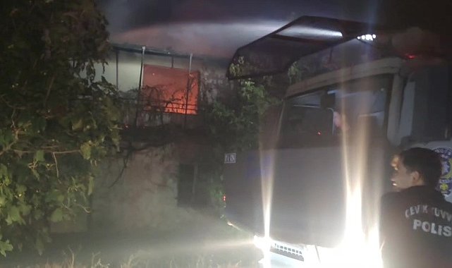 TOMA'lar yangın bölgesinde görevde