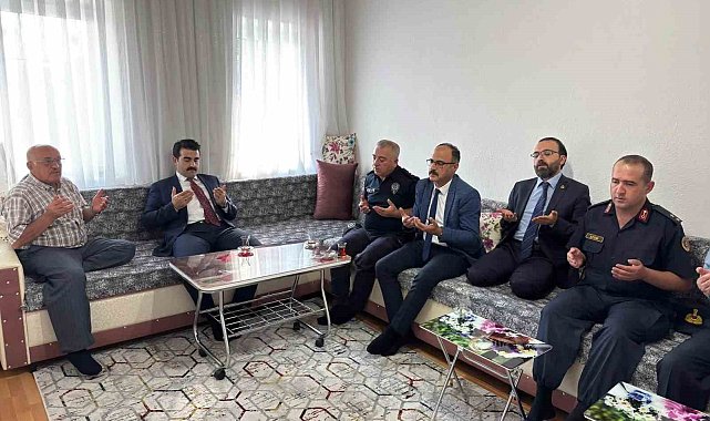 Tomarza'da Gaziler Günü'nde anlamlı ziyaret