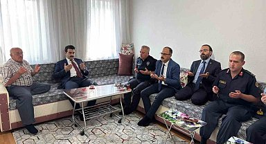 Tomarza'da Gaziler Günü'nde anlamlı ziyaret
