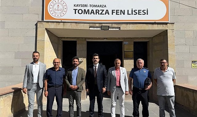 Tomarza'da yeni eğitim yılı öncesi okullarda hazırlık denetimi