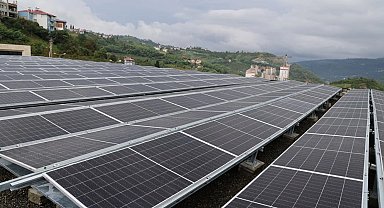 Trabzon'da Güneş Enerji Sistemi hizmete alındı