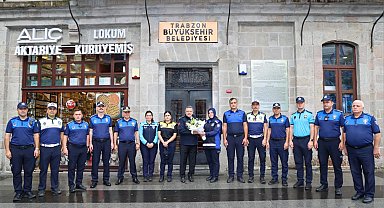 Trabzon'da Zabıta Haftası kutlandı