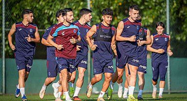 Trabzonspor'da Gençlerbirliği mesaisi başladı