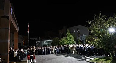 Trafik kazasında hayatını kaybeden bekçi Yunus Yıldız son yolculuğuna uğurlandı