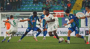 Trendyol Süper Lig: Çaykur Rizespor: 0 - Alanyaspor: 0