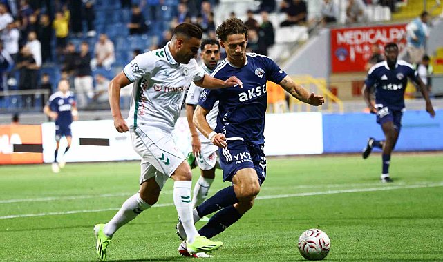 Trendyol Süper Lig: Kasımpaşa: 0 - Konyaspor: 0