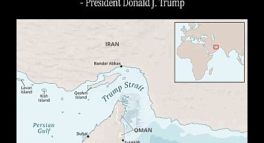 Trump'tan Hürmüz Boğazı'nın adını "Trump Boğazı" olarak değiştirme önerisi
