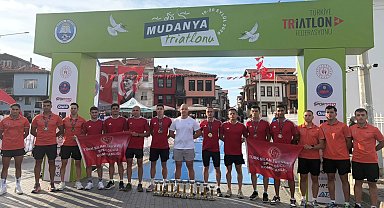 TSK Spor Gücü Triatlon Takımı sezonu şampiyon tamamladı