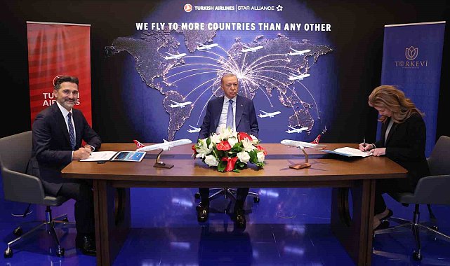 Türk Hava Yolları, 150 adede kadar yolcu uçağı siparişi için Boeing'le anlaşma imzaladı