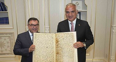 Türkiye ile Özbekistan arasında 'Kültür Alanında İşbirliği Mutabakat Zaptı' imzalandı