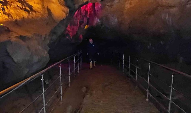 Türkiye'nin en uzun 10'uncu mağarasına ziyaretçi girişi durduruldu