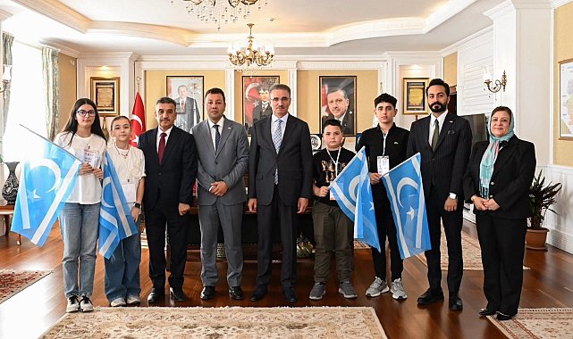 Türkmeneli Heyetinden Vali Baruş'a ziyaret
