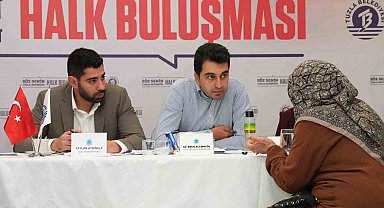 Tuzla'da halk buluşması: Vatandaşlar taleplerini Başkan Bingöl'e doğrudan iletti