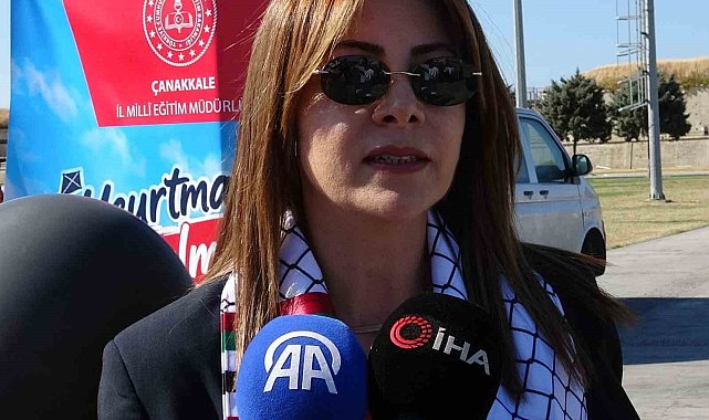 Uçurtma Filistinli çocuklar için uçuruldu