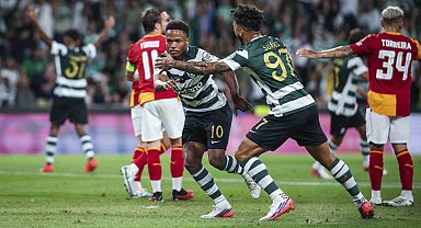 UEFA Şampiyonlar Ligi: Sporting: 3 - Galatasaray: 1