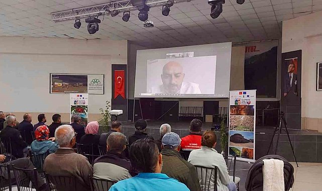 Üreticilere kuşburnu ve badem yetiştiriciliği eğitimi