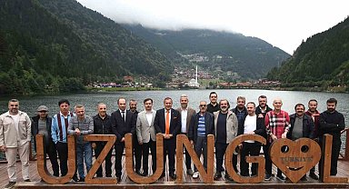 Uzungöl'de turizm sektörü temsilcileri bir araya geldi
