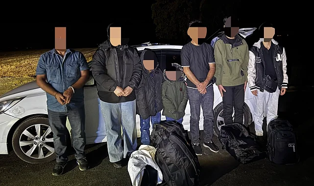 Uzunköprü'de göçmen kaçakçılığına gece operasyonu