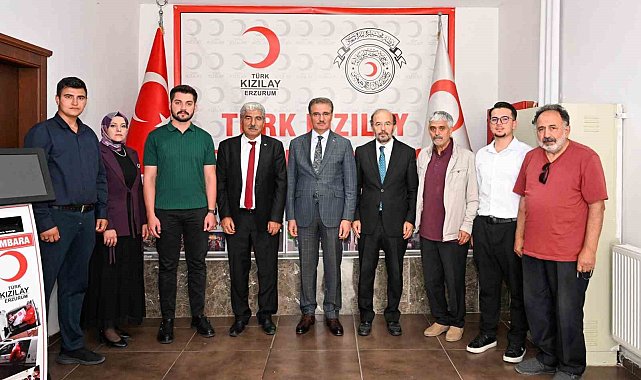 Vali Aydın Baruş Kızılay'da