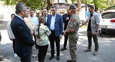Vali Baruş, tarihi ve kültürel yapılarda incelemelerde bulundu
