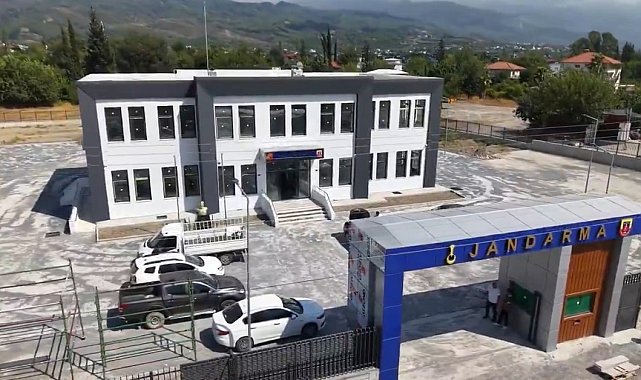 Vali Masatlı, Kuzuculu jandarma karakolunda incelemelerde bulundu