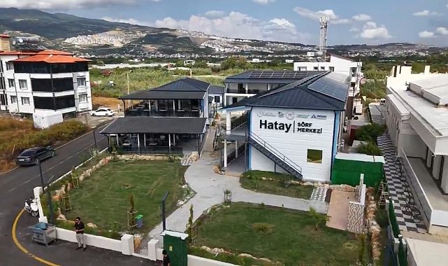 Vali Masatlı, Samandağ Sörf Merkezi'nde incelemelerde bulundu