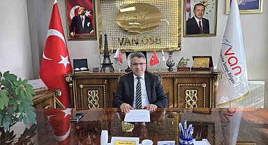 Van OSB Başkanı Memet Aslan: "Van-Şırnak yolu ve kesintisiz demiryolu kentimiz için zarurettir"