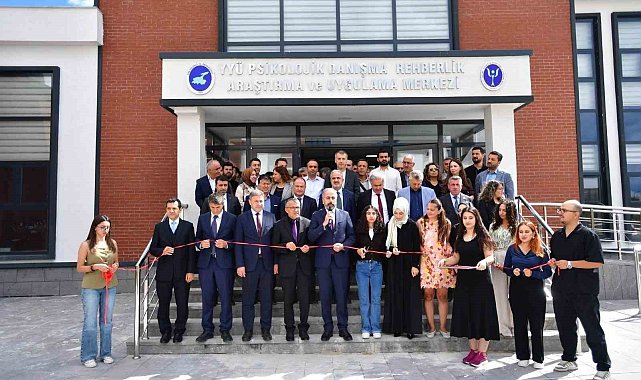 Van YYÜ PDR Merkezinin binası törenle açıldı