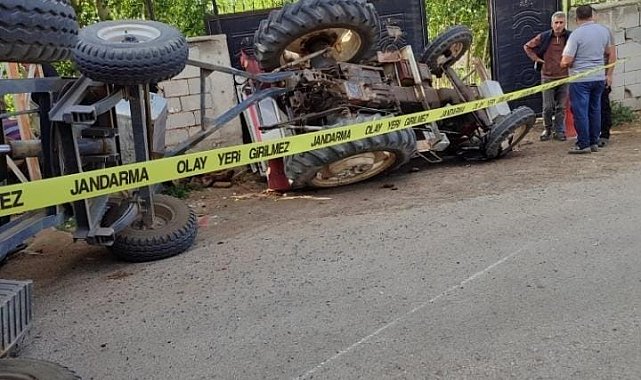 Van'da traktör devrildi: 3 yaralı