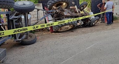 Van'da traktör devrildi: 3 yaralı