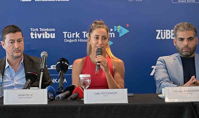 WTA 125 Türk Telekom Ankara Open açılış toplantısında basın mensuplarıyla buluştu