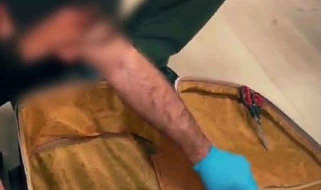 Yabancı uyruklu şüphelinin bavulunda uyuşturucu bulundu: 2 tutuklama