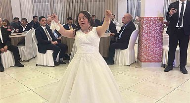 Yağmur'un gelinlik hayali gerçek oldu